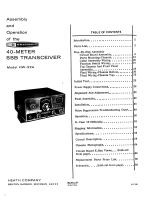 Heathkit HW-22A - Manual 